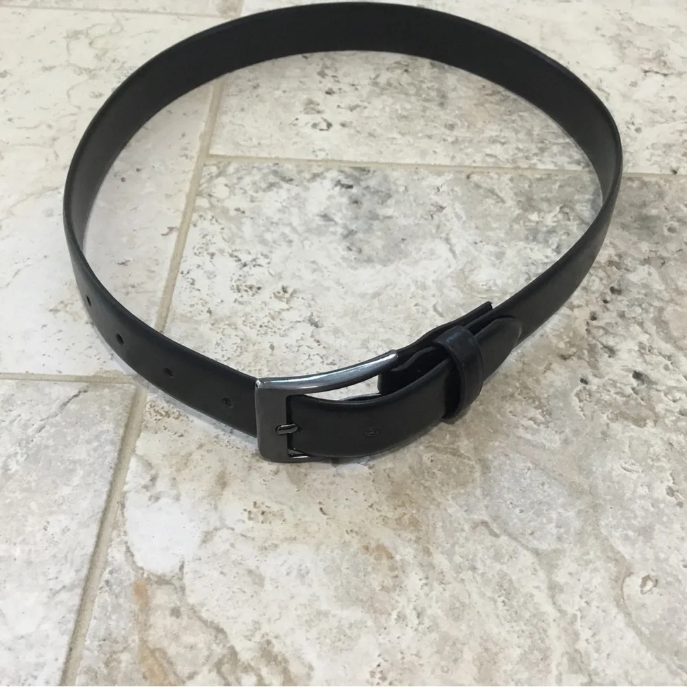 Steve Madden Black Leather Belt Boys/Men 30-32’’ belt size